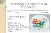 Tecnología Aplicada a la Educación