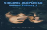 La Langosta Literaria recomienda VERNON SUBUTEXT 2 de Virginie Despentes