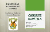 Cirrosis hepática