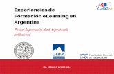 Experiencias de Formación eLearning en Argentina - Ignacio Aranciaga