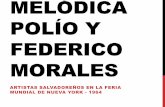 Melódica Polío y Federico Morales. Artistas salvadoreños en la Feria Mundial de Nueva York 1964