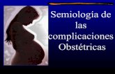 Semiología de las Complicaciones Obstétricas