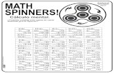 Math spinner 1