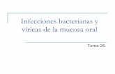 infecciones bacterianas y víricas de la mucosa oral