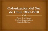 Colonizacion del sur de chile 1850 1910