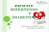 Paciente hipertenso y diabetico -SERVCIO FARMACEUTICO