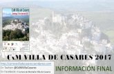 CxM Villa de Casares 2017. Dossier final