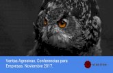 Conferencia de ventas para empresas - Venditum- Nov-2017-es