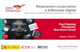 Paul Fleming · Reputación corporativa e influencia digital · ICEX Marbella con ESIC Málaga
