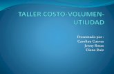 Taller de costo- volumen-utilidad