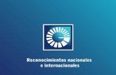 Reconocimientos nacionales e internacionales Banco Popular Dominicano