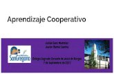 Aprendizaje cooperativo. Formación SGCJ en Burgos