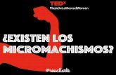 ¿Existen los micromachismos? Charla TEDx Rosa Liarte