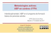 Interdisciplinarietat i ABP en la formació de persones adultes (FPA)