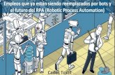 Empleos que ya están siendo reemplazados por bots y el futuro del RPA (Robotic Process Automation)