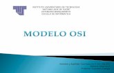 Modelo OSI y sus protocolos y componentes de red