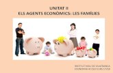 Els agents econòmics: les famílies
