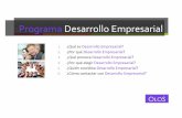 Programa Desarrollo Empresarial