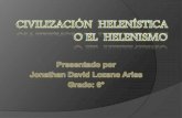 Civilización  helenística