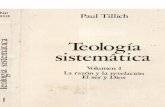 Paul tillich   teologia sistematica  (volumen i)