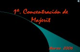 1ª. concentración de majerit