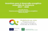 Presentación Jornada Empresas Proveedoras Agencia Andaluza de la Energía_febrero2017