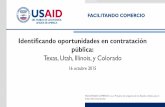 Presentación oportunidades en Texas Utah Illinois y Colorado