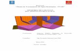 Proyecto “Planta de Tratamiento de Agua Residuales - PTAR ... PTAR EDEC.pdf · Modelo tridimensional de elementos shell del Tanque Imhoff ... E Factor de configuración estructural