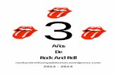 Años De Rock And Roll · PDF file3 Aquí estamos de nuevo, tercer libro, tercer año de rock. Y como dice el gran Yosi Domínguez,