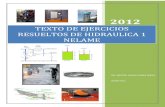 TEXTO DE EJERCICIOS RESUELTOS DE · PDF fileEn esta edición, se presentan un sin numero de ejercicios resueltos en la Mecánica de Fluidos, Hidráulica, Hidrología ... 10. HAZEN