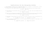 Aplicaciones de las integrales dobles - IUPSM-Miguel Mena · PDF filegeométricas de las integrales múltiples, ... están el cálculo de: masa, momentos estáticos de figuras planas,