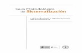 Guía Metodológica de Sistematización - fao. · PDF fileGuía Metodológica de Sistematización Programa Especial para la Seguridad Alimentaria PESA en Centroamérica