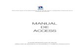 MANUAL DE ACCESS -   · PDF fileMicrosoft Access 2000 es la mejor forma de permitir que sus ... registros resultantes de cada ejercicio. OBJETOS DE LA B.. DE ACCESS 2000 §Tablas