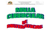INSTITUCIÓN EDUCATIVA CORNEJO MANUAL DE … CURRICULAR DE MATE… · instituciÓn educativa cornejo manual de proceso misional gestiÓn acadÉmica “calidad y excelencia” ga-f12