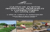 CULTIVO DE PLANTAS AROMÁTICAS, MEDICINALES Y ...apsb.ctfc.cat/docs/Cultivo de PAM en Cataluna 6 anos de CDD.pdf · cultivo de plantas aromÁticas, medicinales y condimentarias en