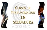 Cursos de Profundización EN SOLDADURA - …sc1.emgcdn.net/assets/co/course/2733489/file/8017/CURSO S _ EXAM… · METALURGIA DE LA SOLDADURA ... • Respaldo de la Asociación Colombiana