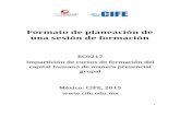 EC0217 Impartición de cursos de formación del capital ... · PDF file2 PLANEACIÓN DE UNA SESIÓN DE FORMACIÓN DESDE LA SOCIOFORMACIÓN (Educación básica) Título: Estrategias