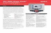 MK 2000 Micro Kiosk TM -  · PDF fileo el +1.631.738.2400, ... (IEEE 802.11/802.11b) ... • Conforme a la norma de montaje VESA de 100 mm para soluciones de montaje