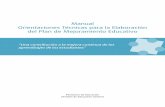 Manual Orientaciones Técnicas para la Elaboración del Plan ... · PDF fileManual de Orientaciones Técnicas para la Elaboración del Plan de Mejoramiento Educativo Etapa Diagnóstico