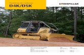 Tractores de cadenas D4K/D5K - · PDF fileCaracterísticas de los tractores de cadenas D4K y D5K Cabina confortable La cabina amplia y el asiento con suspensión de aire hacen que
