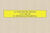 La Distribución Normal y su uso en la Inferencia Estadísticaramon/EstInf/Clase3.pdf · Los conceptos básicos de Probabilidad y de Distribuciones Muestrales ... realidad el fabricante