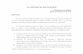 LA VOLUNTAD ANTICIPADA - epikeia.leon.uia.mxepikeia.leon.uia.mx/old/numeros/12/epikeia12-la_voluntad... · Iniciativa con proyecto de Decreto de Ley de Voluntad Anticipada para el