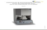 Instrucciones de funcionamiento originales Horno de ... · PDF fileEl horno de sinterización es un horno de alta temperatura para uso indus-trial en laboratorios dentales y ha de