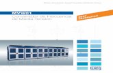 MVW01 - weg. · PDF file 4 MVW01 - Convertidor de Frecuencia de Media Tensión Eficiente, Fiable y Total Protección de Motores MT para una Amplia Gama de Aplicaciones Industriales