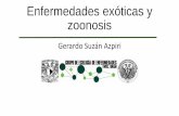 Enfermedades exóticas y zoonosis - Biodiversidad · PDF file- Generalistas de hábitat y de alimentación ... Herpesvirus B tipo 1 Herpesvirus Humano ... Viruela aviar Poxvirus Aves