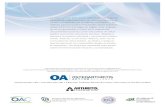 La Osteoarthritis (OA) Action Alliance es una coalición · PDF filedisminuir el impacto individual y nacional de la osteo-artritis. Además, la OA Action Alliance, junto con la comunidad