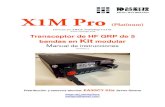 Fabricado por XIEGU Technology Co.Ltd … manual spanish.pdf · Transceptor de HF QRP de 5 ... Cambio de frecuencia y de modo ... equipo de radio ICOM IC-718 de forma que puede usarse