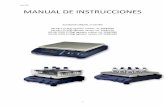 Junio 2011 MANUAL DE INSTRUCCIONES - · PDF fileEste es el manual de instrucciones de los agitadores de vaivén RSLAB-7 y orbitales RSLAB-7PRO. Léalo ... En caso de necesidad, contacte