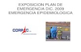 EXPOSICION PLAN DE EMERGENCIA DIC. 2009 ... - icao.int RAMT1... · Unidad de Desactivación de Explosivos. 084-249634. Comisaría de Cusco. 084-249659. Sub Unidad de Acciones Tácticas