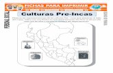 Ficha de Culturas Pre Incas para Segundo de Primaria · PDF file- Colorea de marrón el periodo que ocupó la cultura Chavín. - Colorea de verde el periodo que ocupó la cultura Paracas